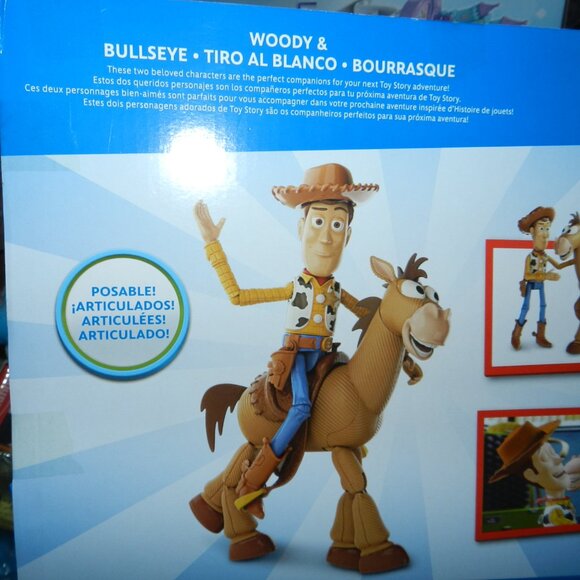 Disney Pixar Toy Story Movie Set of 2 Action Figures Collectible Pack🆕⌚📦🏃💨🚚 - Picture 10 of 16